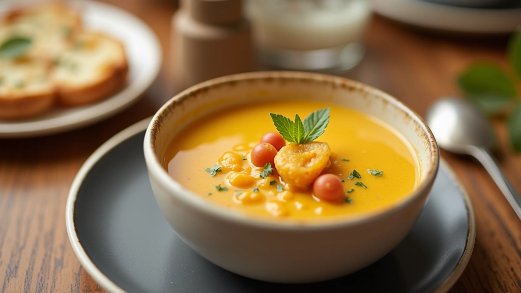 Sopa quente em termos, receita caseira reconfortante